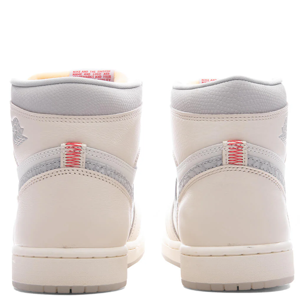 Air Jordan 1 Retro High OG 'Sail' - Sail/University Red/Pale Ivory - Image 4