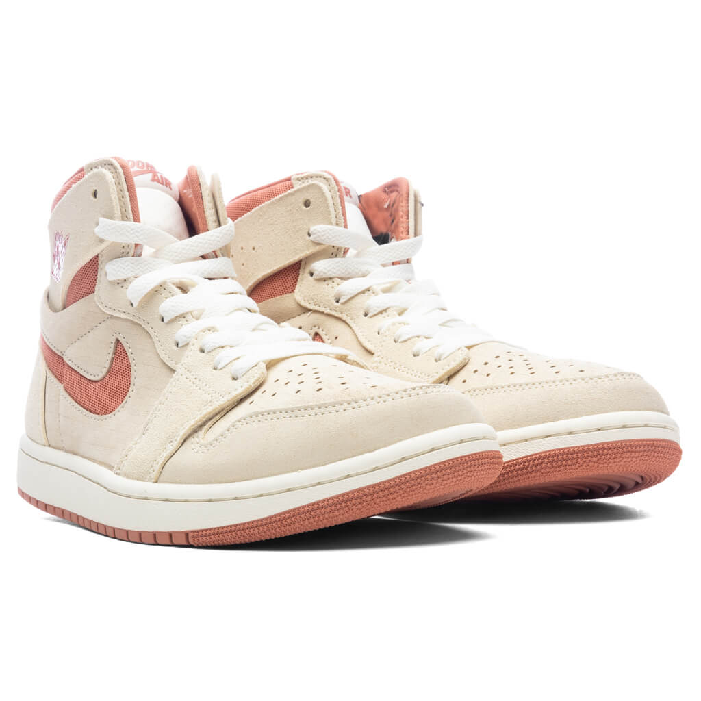 Air Jordan 1 Zoom CMFT 2 - Sail/Terra Blush/Burnt Sunrise - Image 2