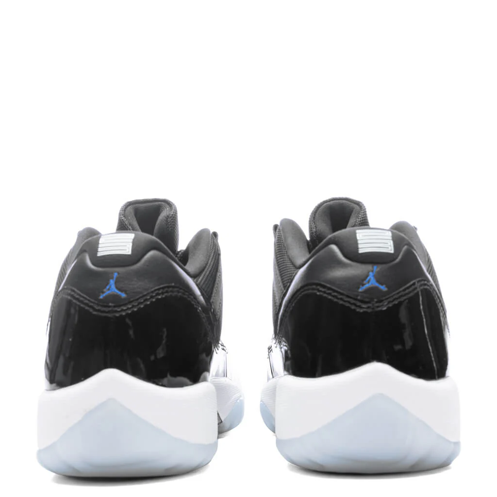 Air Jordan 11 Retro Low (GS) 'Space Jam' - Black/Varsity Royal/White - Image 4