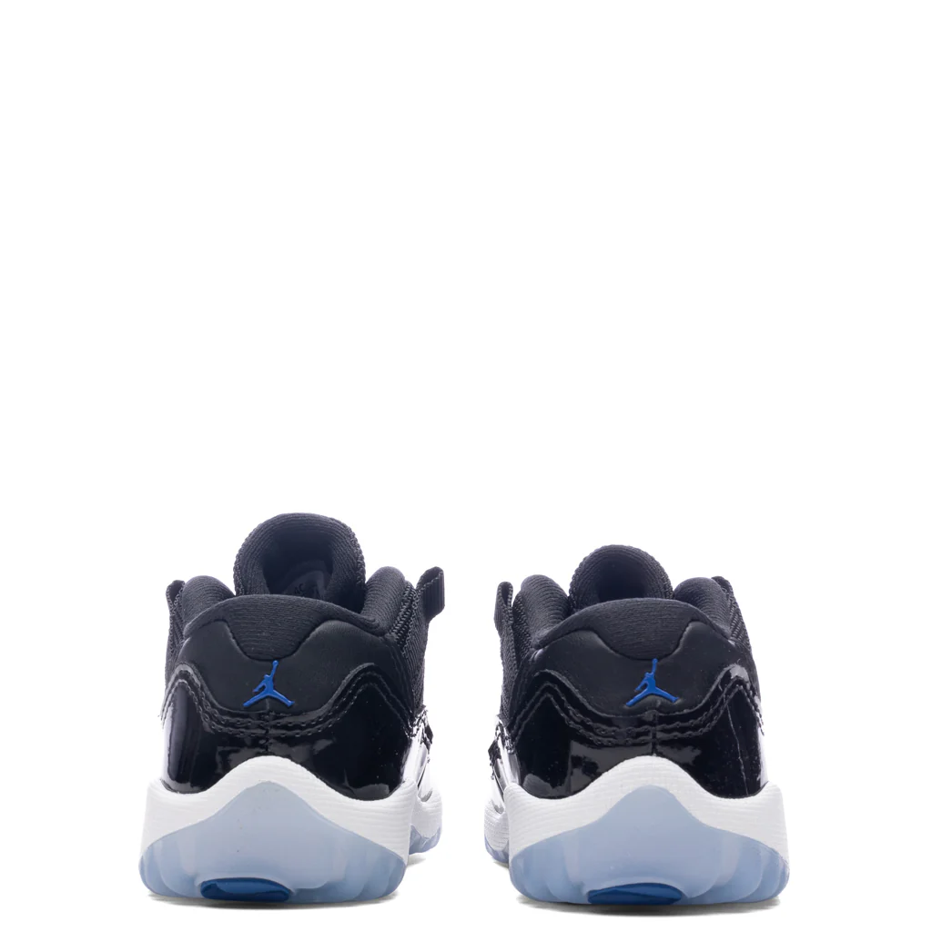 Air Jordan 11 Retro Low (TD) 'Space Jam' - Black/Varsity Royal/White - Image 4