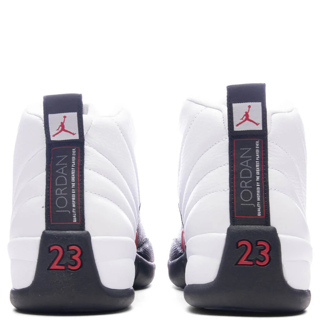 Air Jordan 12 Retro - White/Gym Red/Black - Image 4