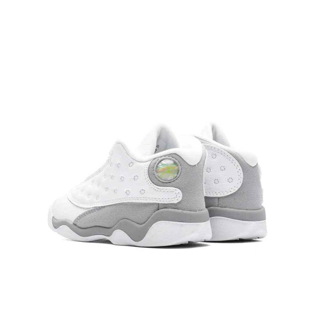 Air Jordan 13 Retro (TD) - White/True Red/Wolf Grey - Image 3