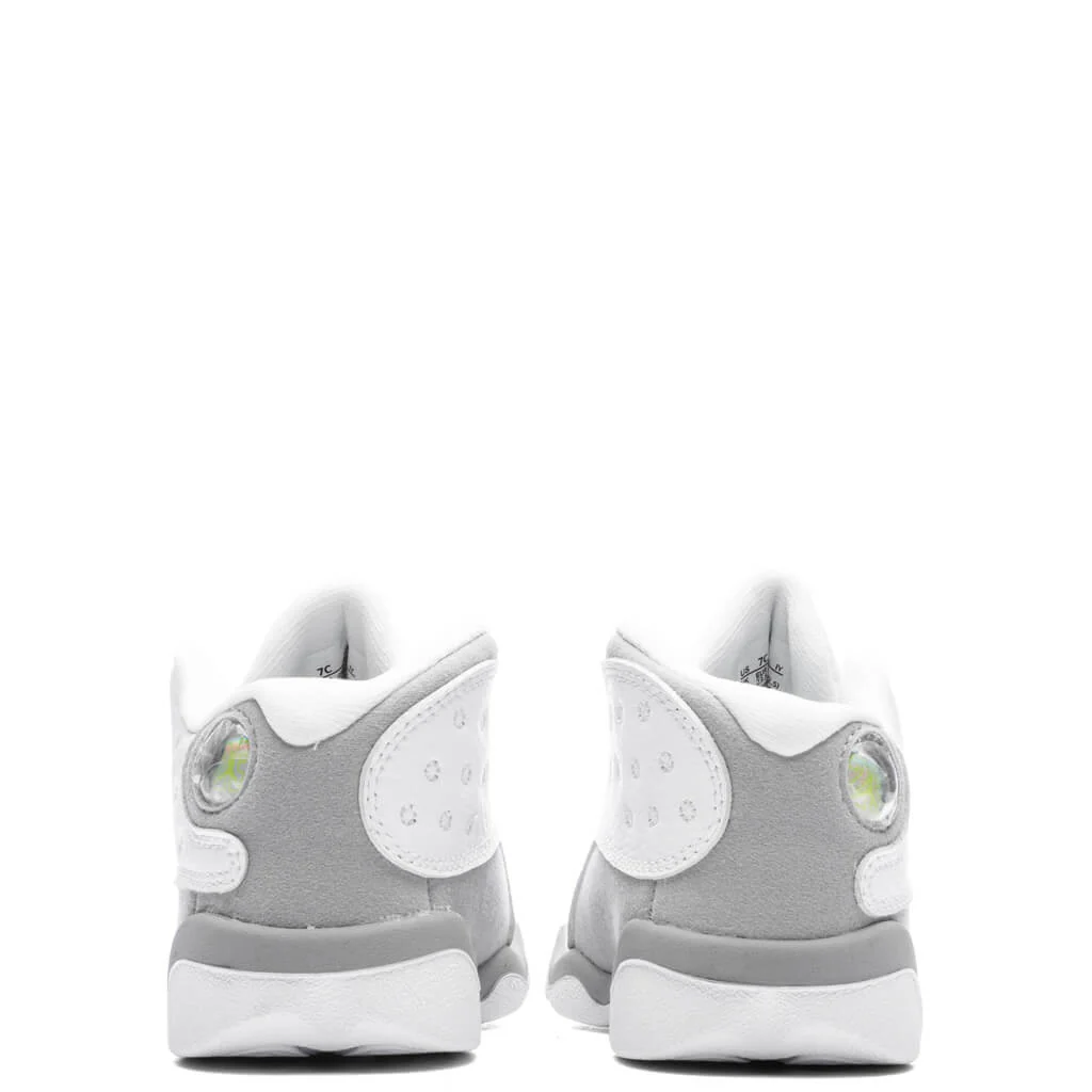 Air Jordan 13 Retro (TD) - White/True Red/Wolf Grey - Image 4