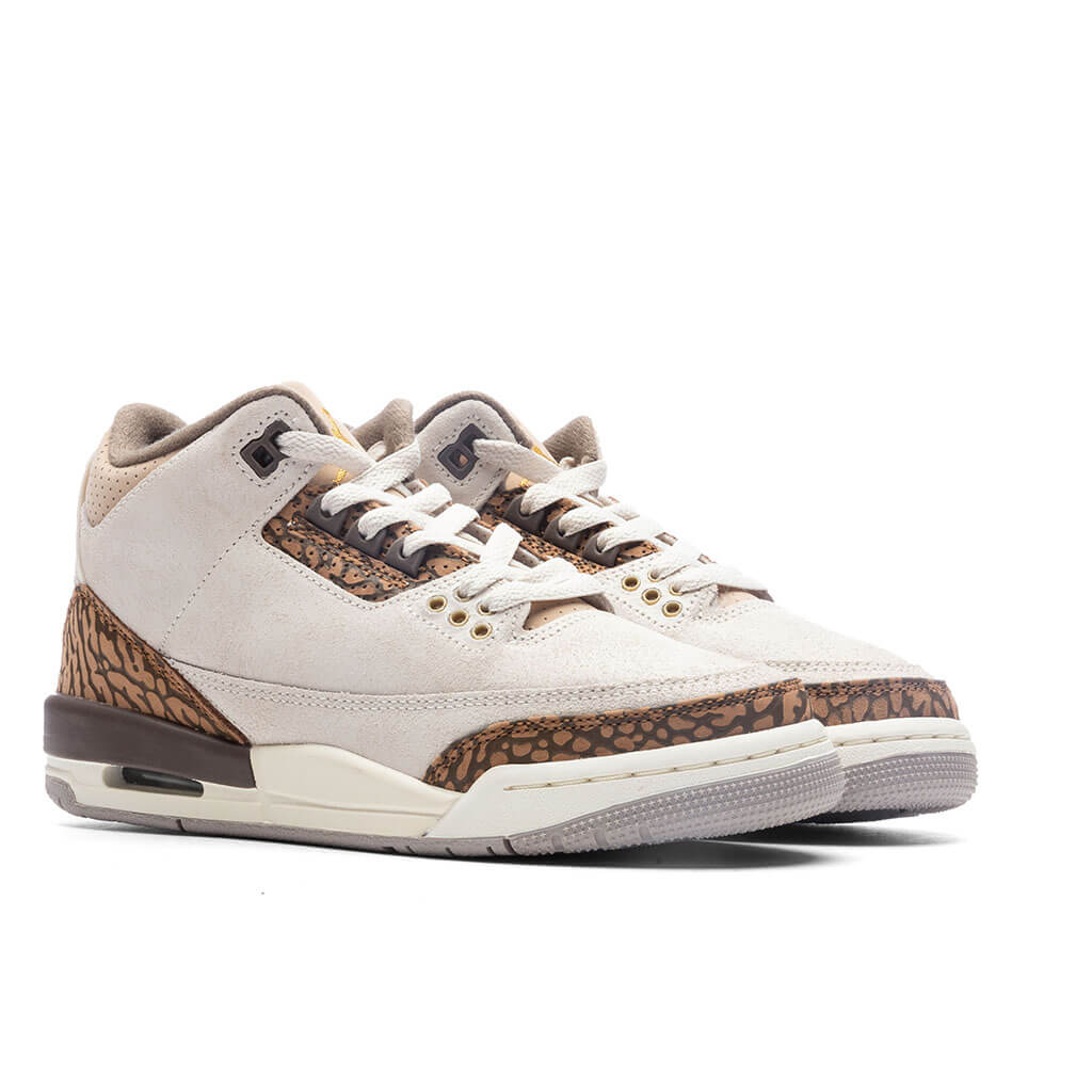 Air Jordan 3 Retro (GS) - Light Orewood Brown/Metallic Gold - Image 2
