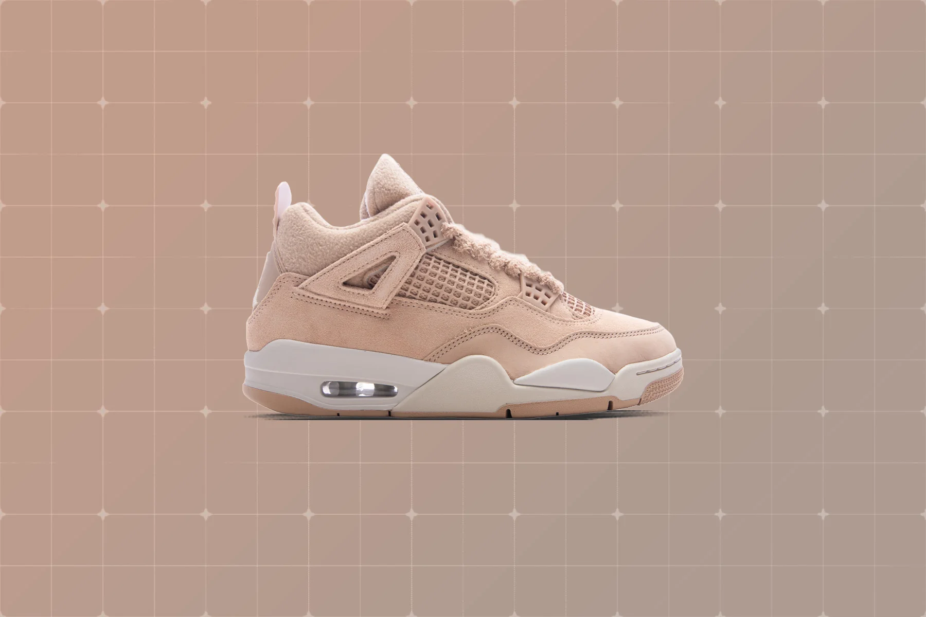 Women's Air Jordan 4 Retro 'Cozy Girl' - Hemp/Light Orewood Brown - Image 5