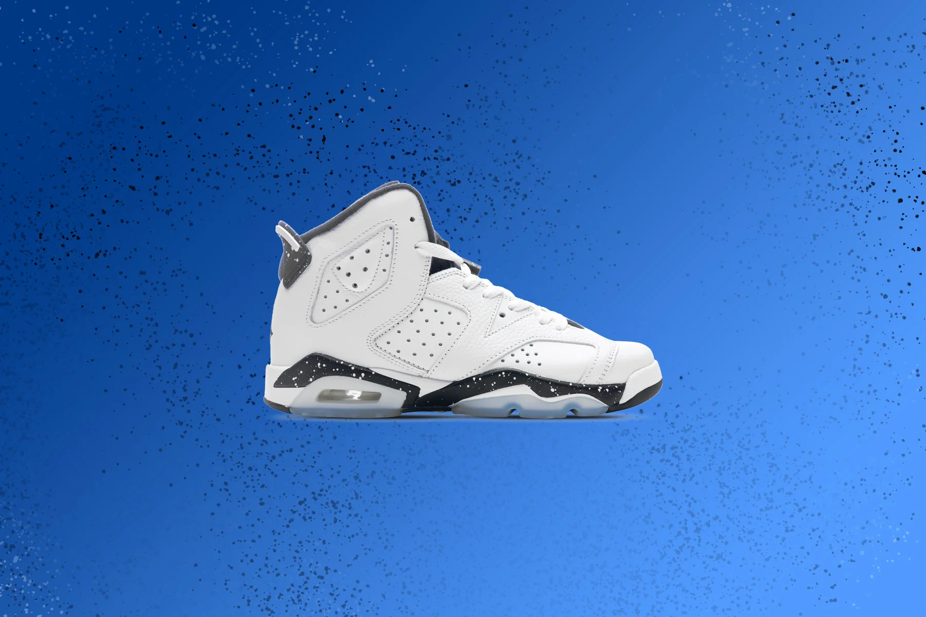 Air Jordan 6 Retro (GS) 'Reverse Oreo' - White/Black - Image 5