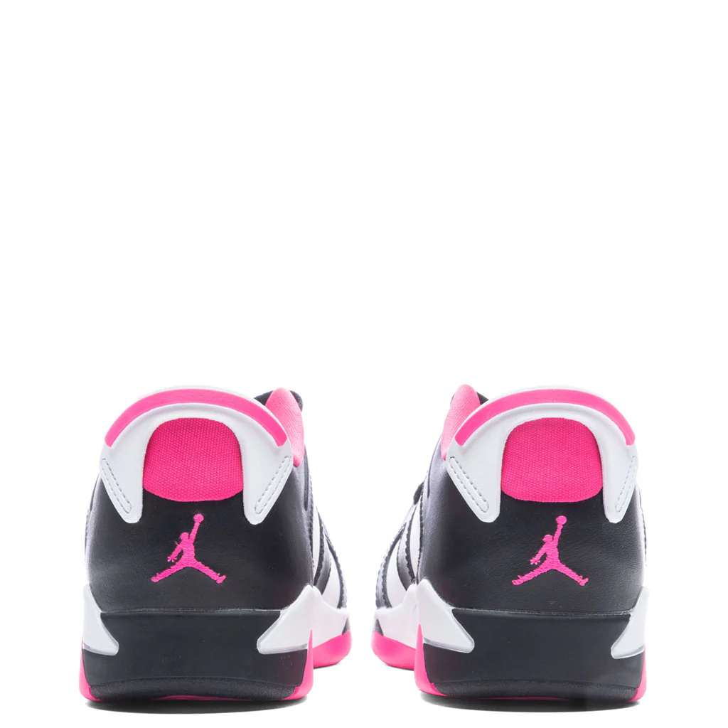 Air Jordan VI Retro Low (PS) - Black/Fierce Pink/White - Image 4