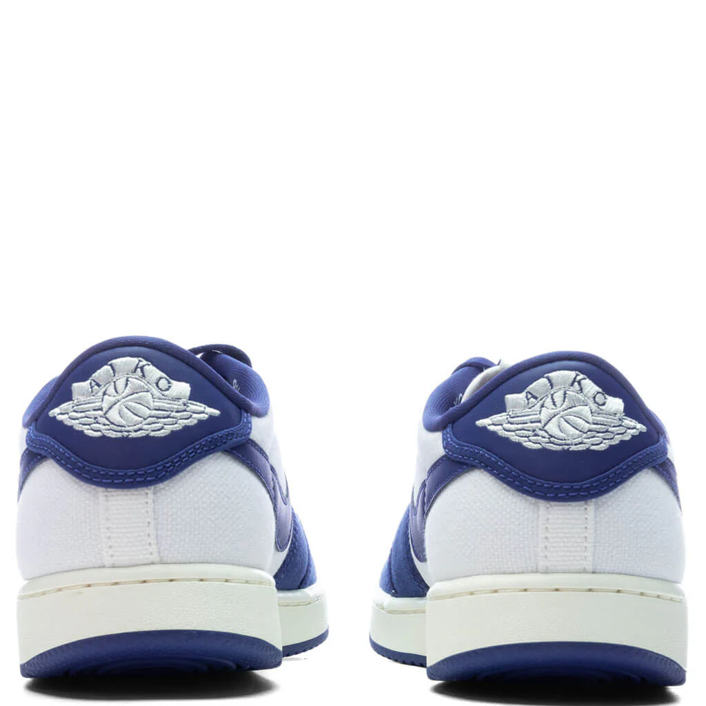 Air Jordan KO 1 Low - White/Dark Royal Blue/Sail - Image 4