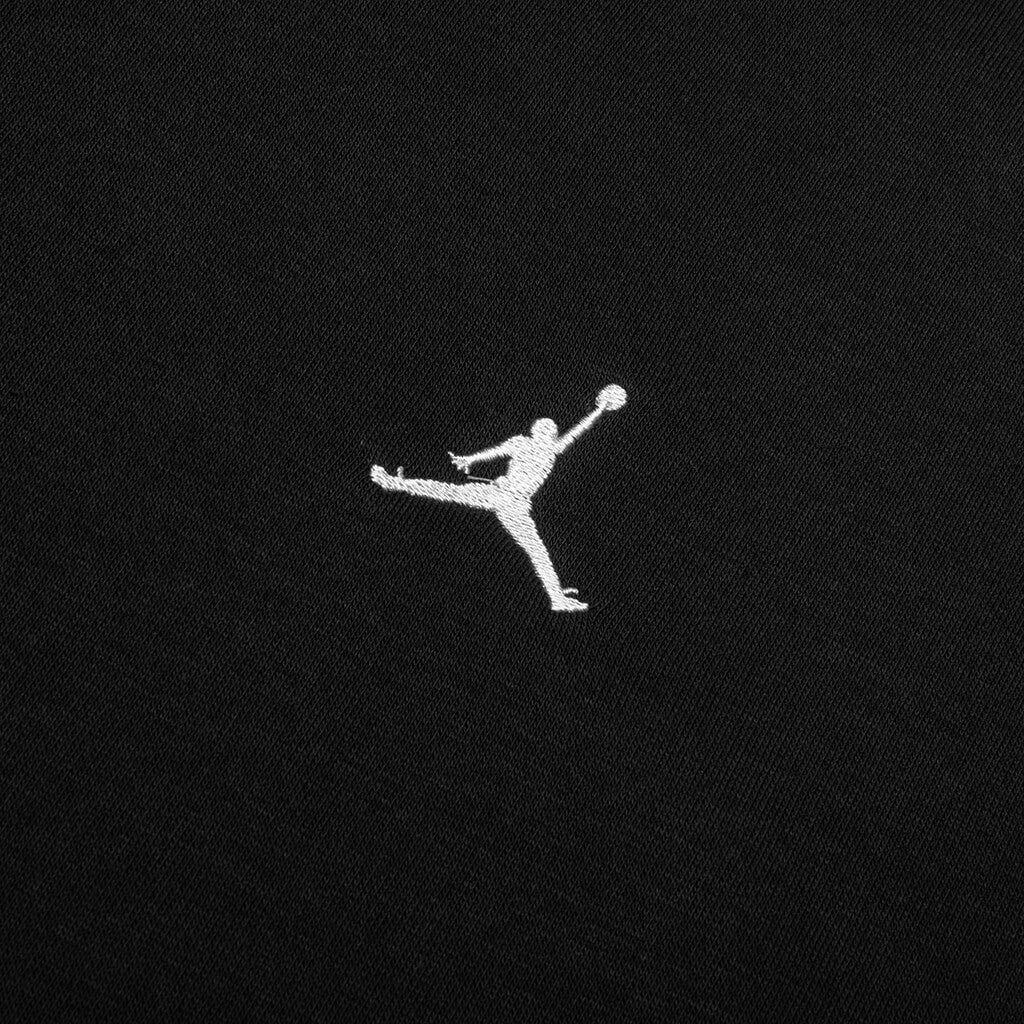Brooklyn Fleece Full-Zip Hoodie - Black/White - Image 3