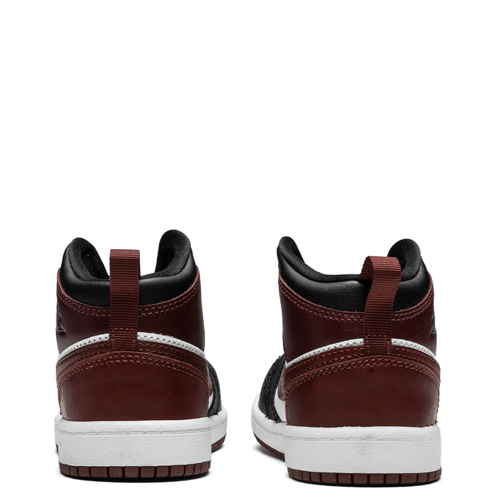 Jordan 1 Mid SE (PS) - White/Dark Pony/Black - Image 4