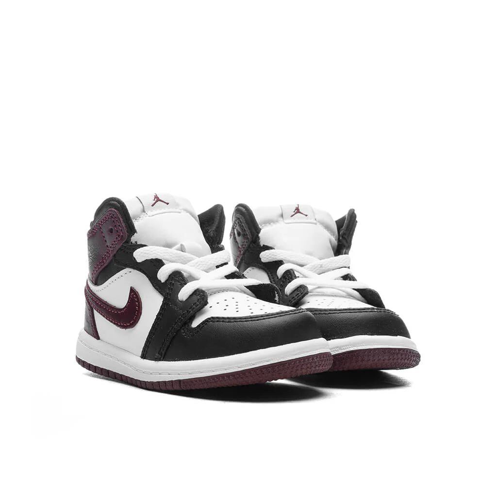 Jordan 1 Mid SE (TD) - White/Dark Pony/Black - Image 2
