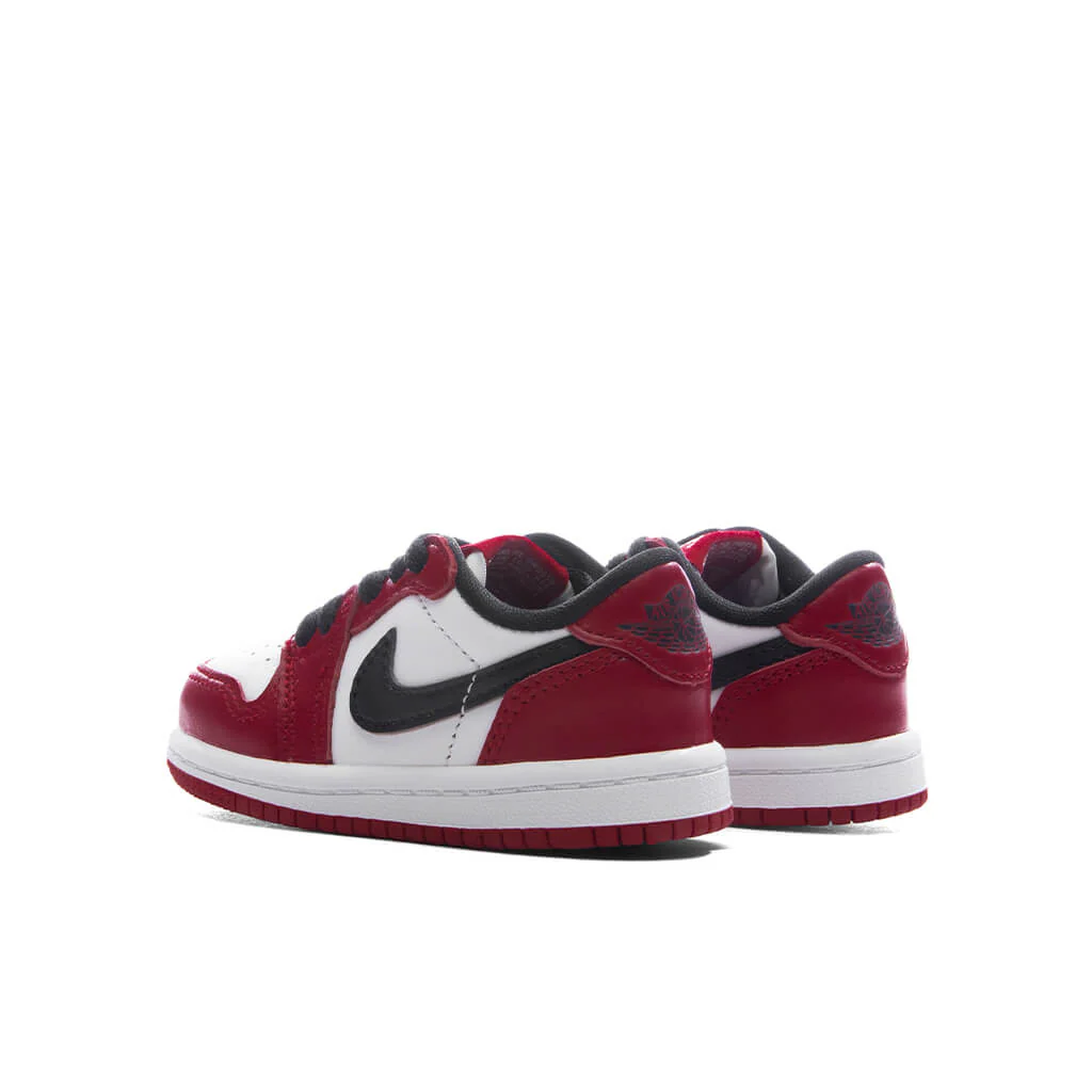 Air Jordan 1 Retro Low OG 'Chicago' (TD) - Varsity Red/Black/Summit White - Image 3