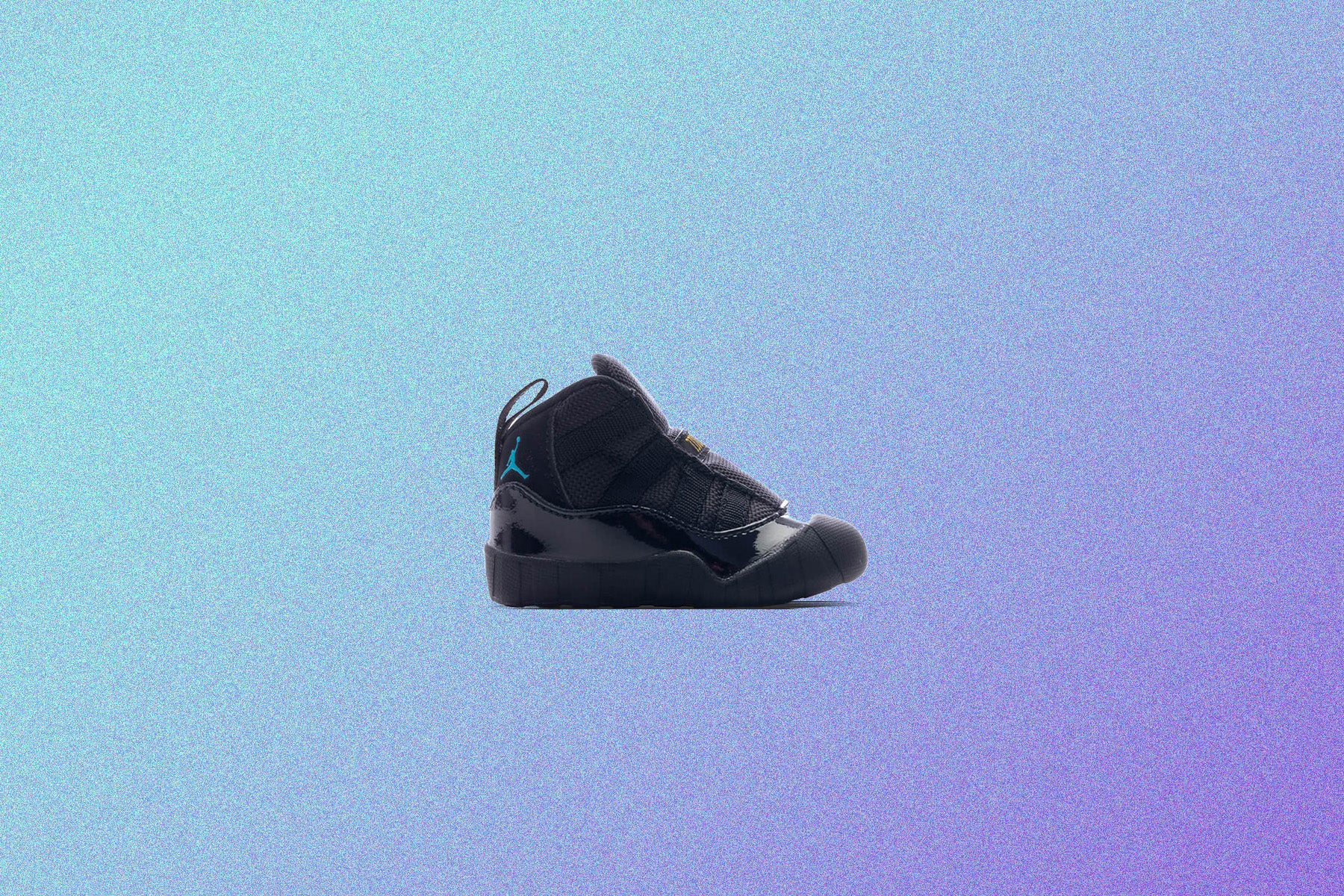 Air Jordan 11 Infant 'Gamma'- Black/Gamma Blue/Varsity Maize - Image 5