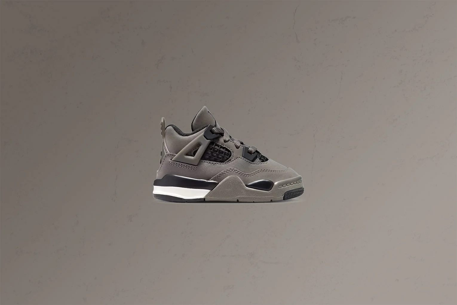 Air Jordan 4 Retro 'Cave Stone' (TD) - Cave Stone/Black/Phantom - Image 5