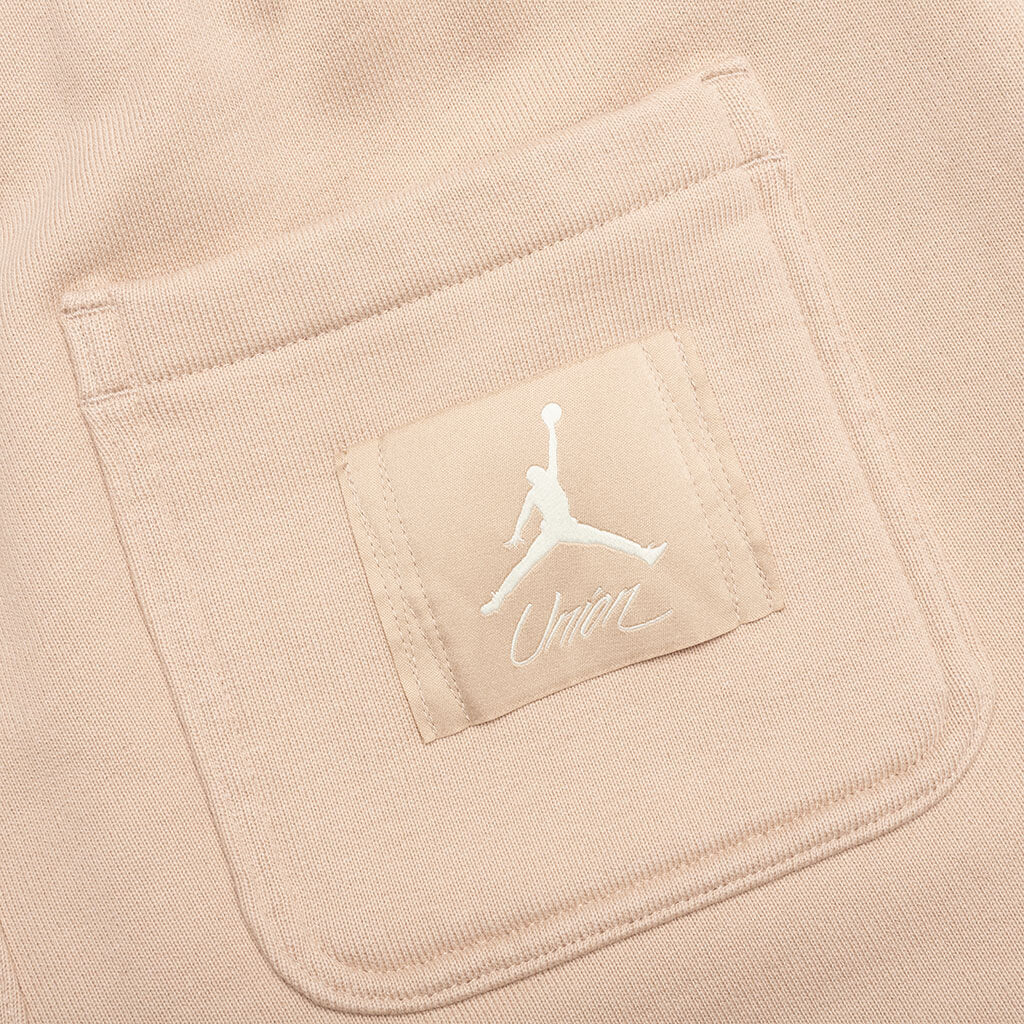 Jordan x Union Fleece Pant - Bio Beige - Image 4