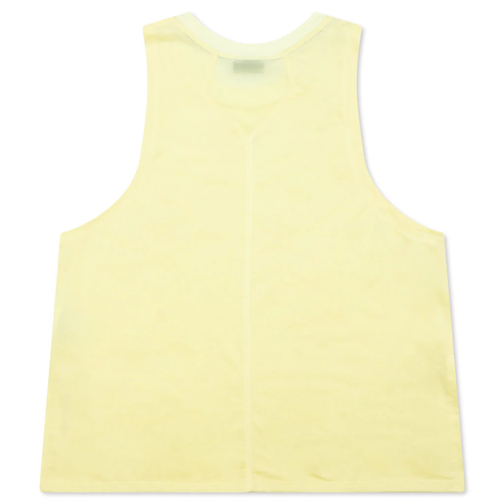 Jordan Sport Women's Diamond Tank - Citron Tint/Black - Image 2