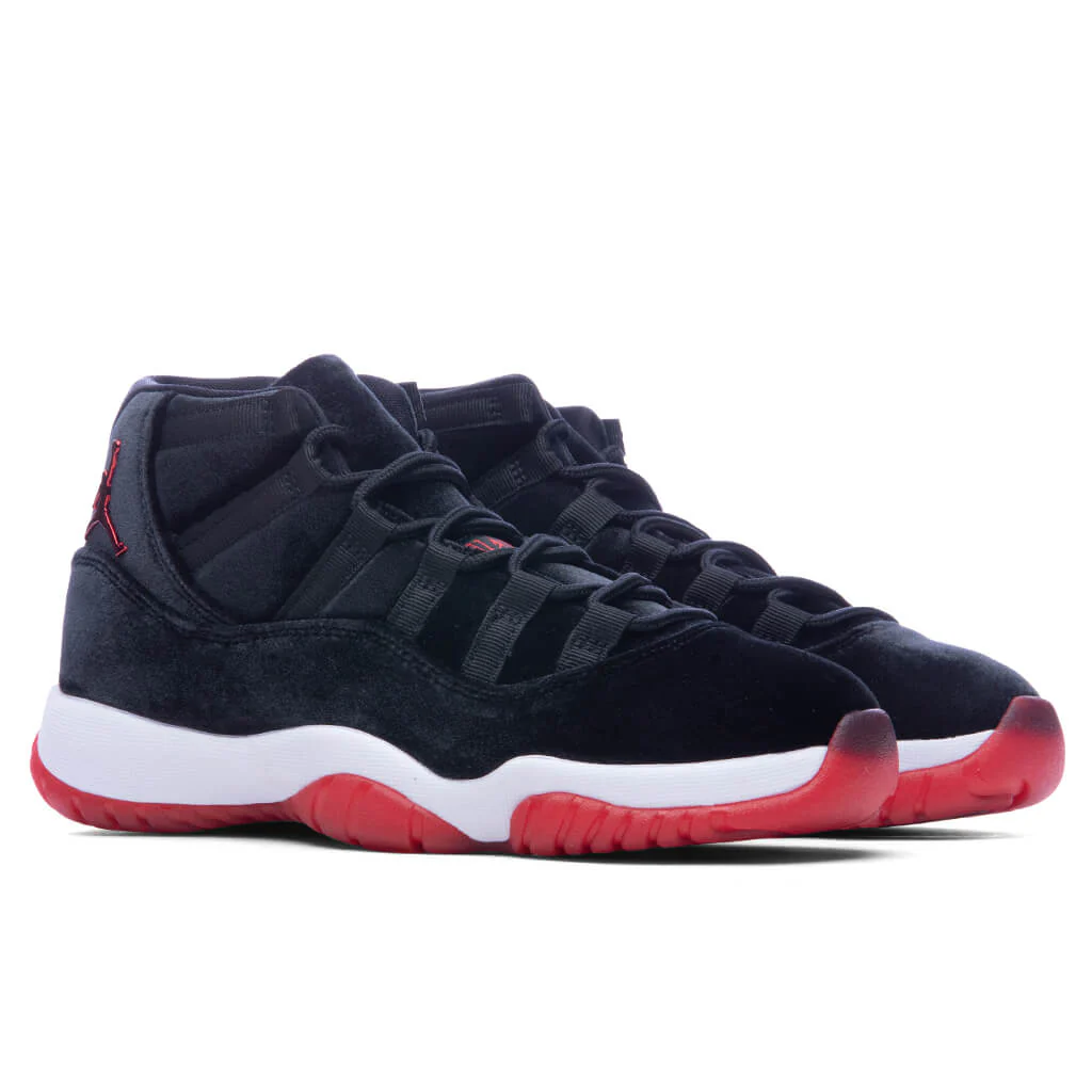 Women's Air Jordan 11 Retro - Black/Gym Red/White - Image 2