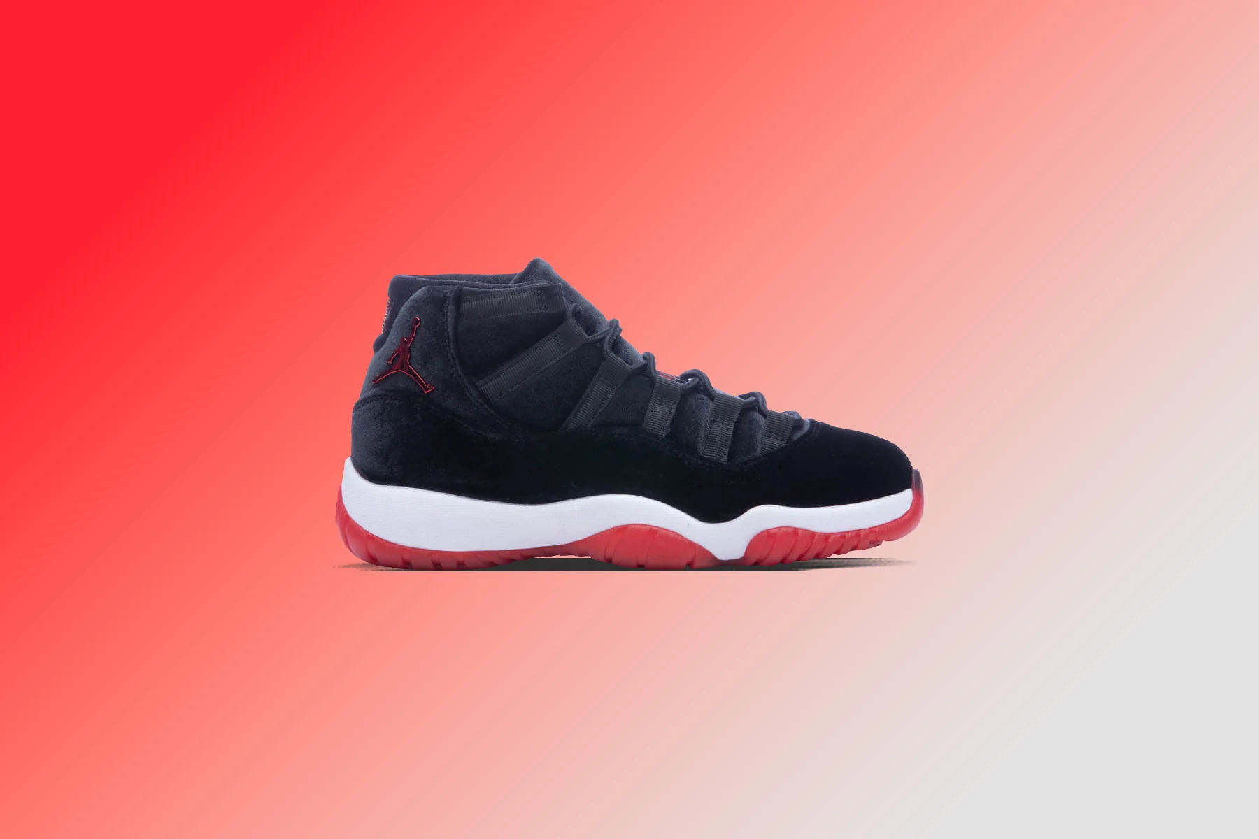 Women's Air Jordan 11 Retro - Black/Gym Red/White - Image 5