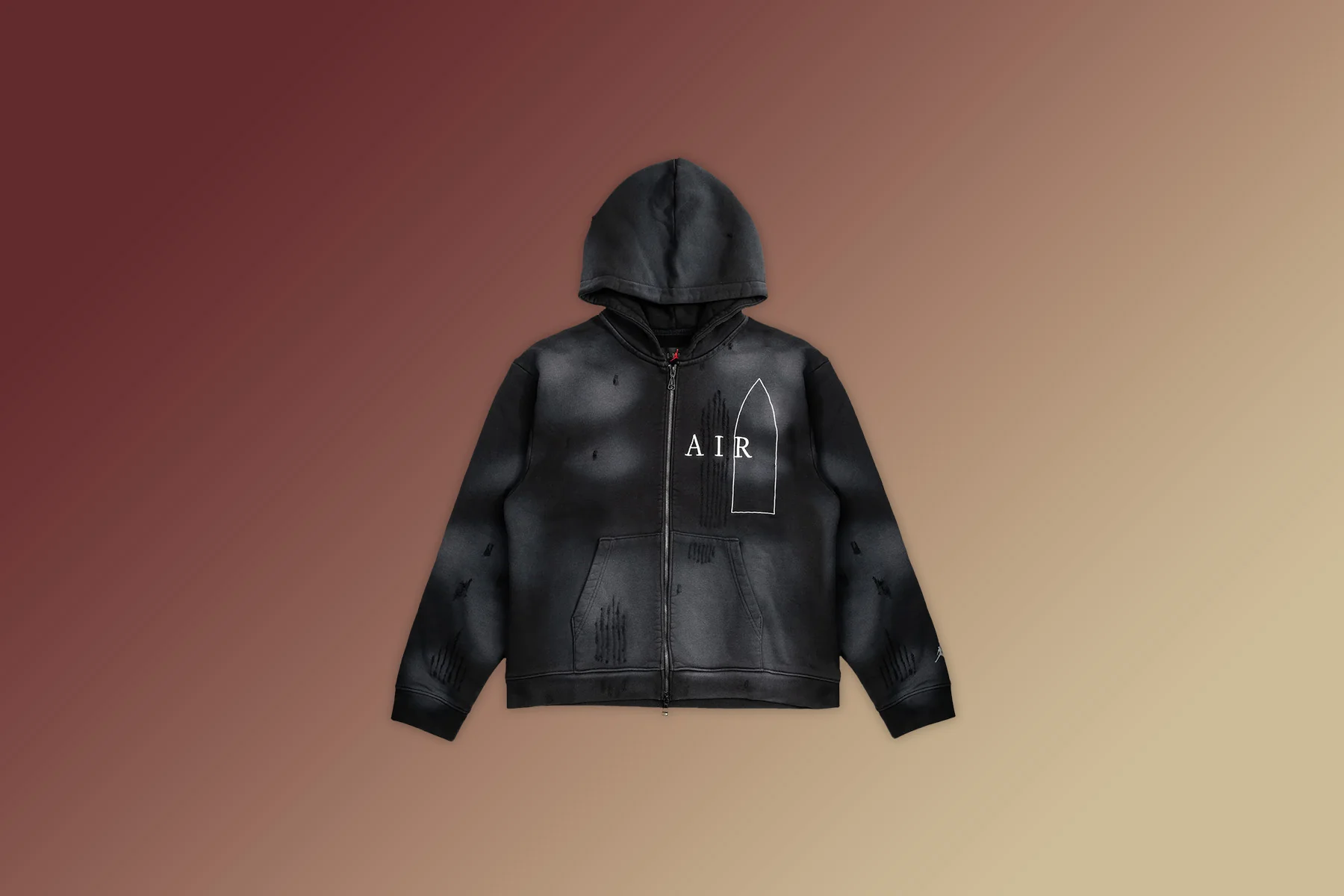Air Jordan x Téla Women's Hoodie - Black - Image 7