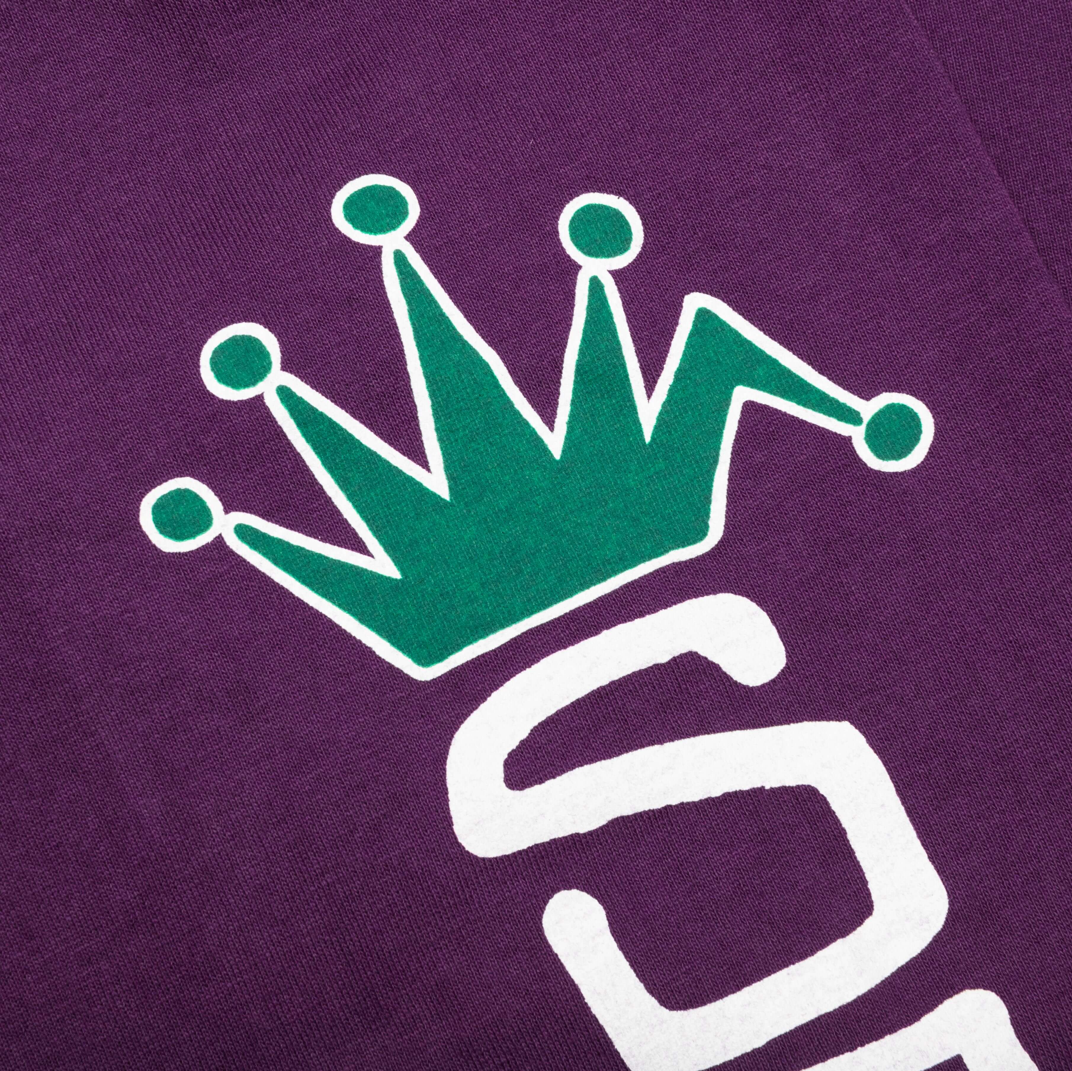Jumbo Pigment Dyed L/S Tee - Purple - Image 3