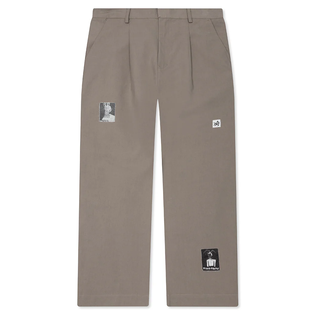 1969 Patches Suit Pant - Khaki