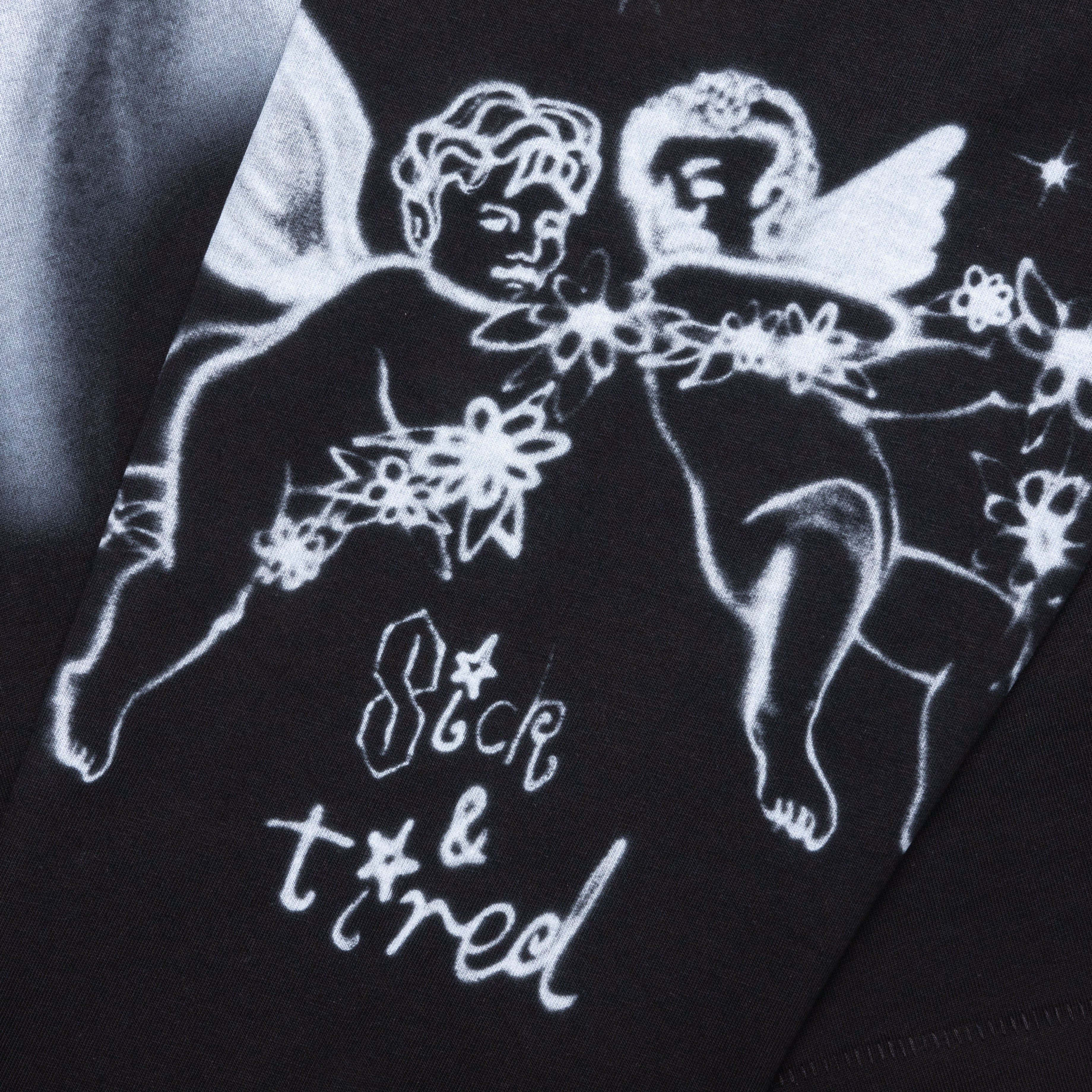 Escapism Long Sleeve Tee - Black - Image 5