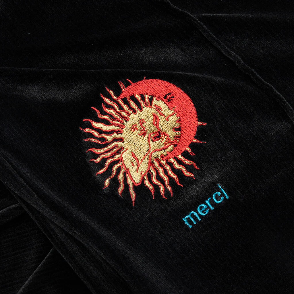 Merci Velour Pants - Black - Image 4