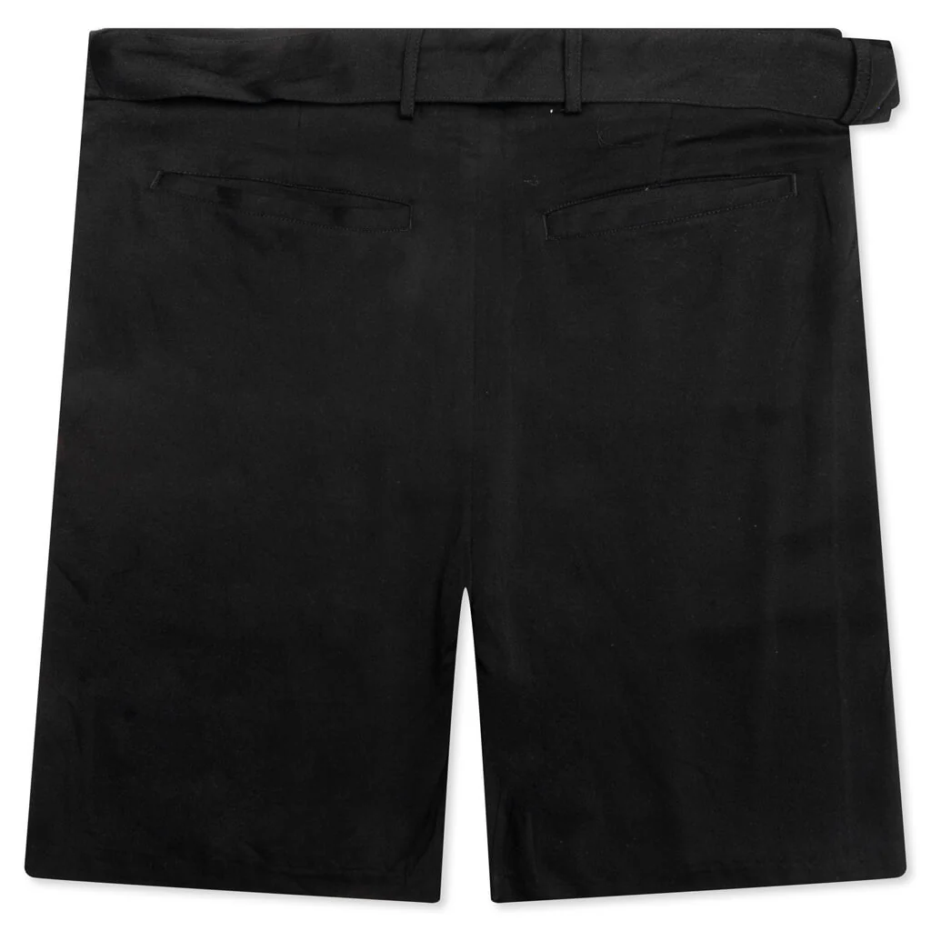 Slow Down Beaded Short - Black - Image 2