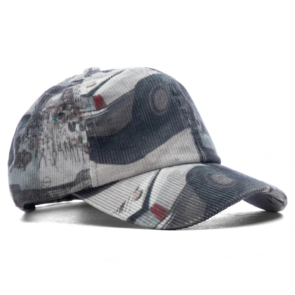 Yard Sale 6 Panel Cap - Printed Corduroy - Image 3