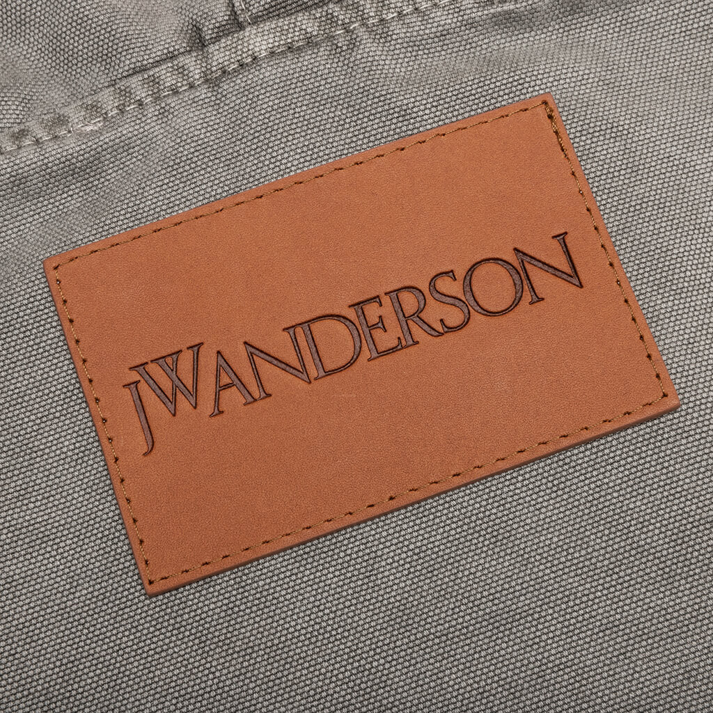 Garment Dye Hoodie - Grey - Image 5