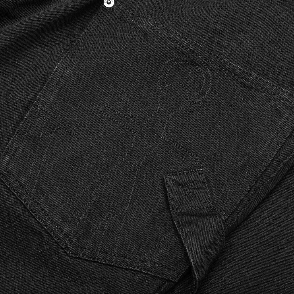 Twisted Workwear Jeans - Black - Image 4