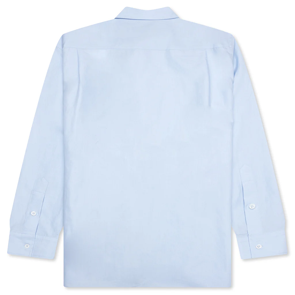 Window Embroidery Shirt - Light Blue - Image 2