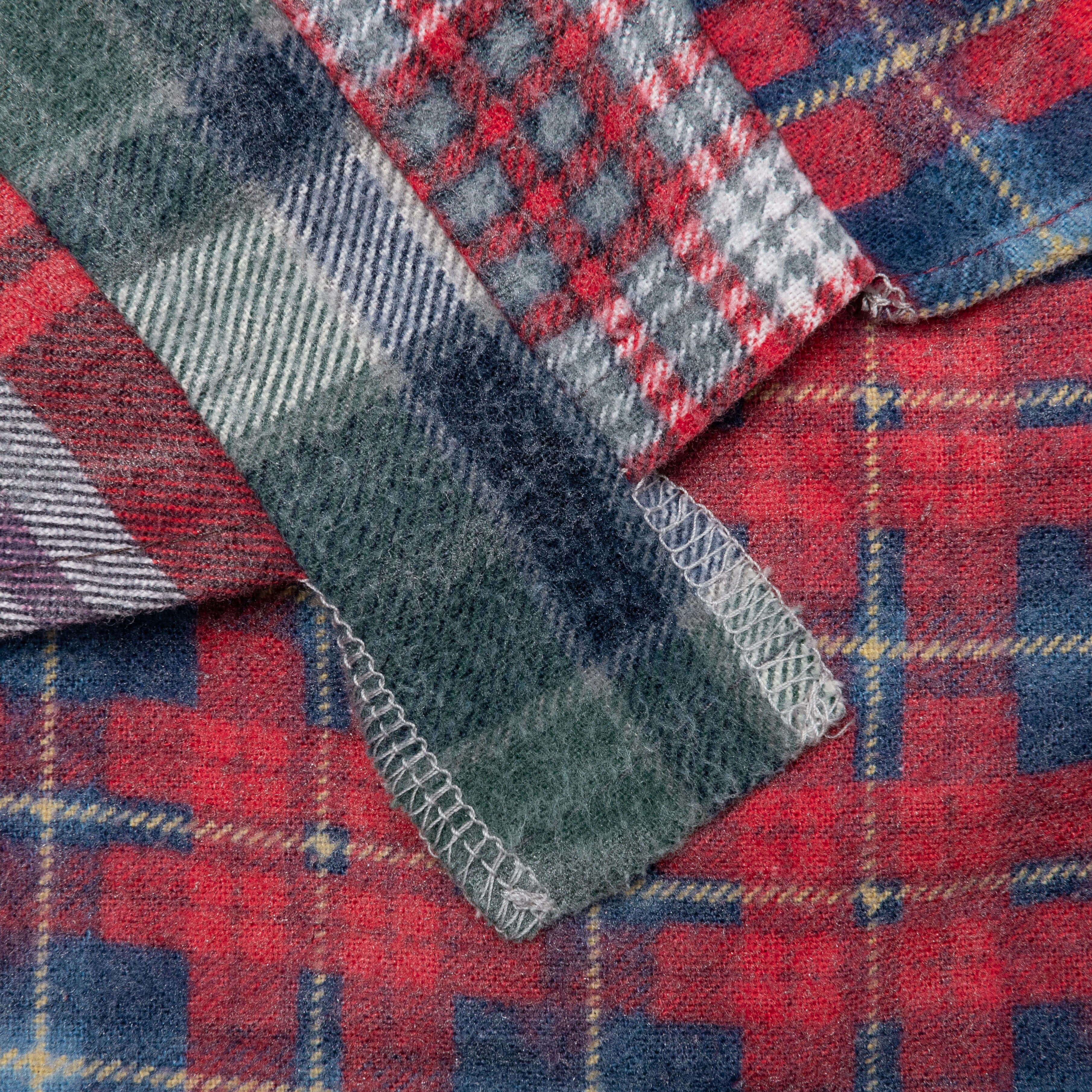 Flannel Shirt 7 Cuts Reflection Shirt - Assorted - Image 5