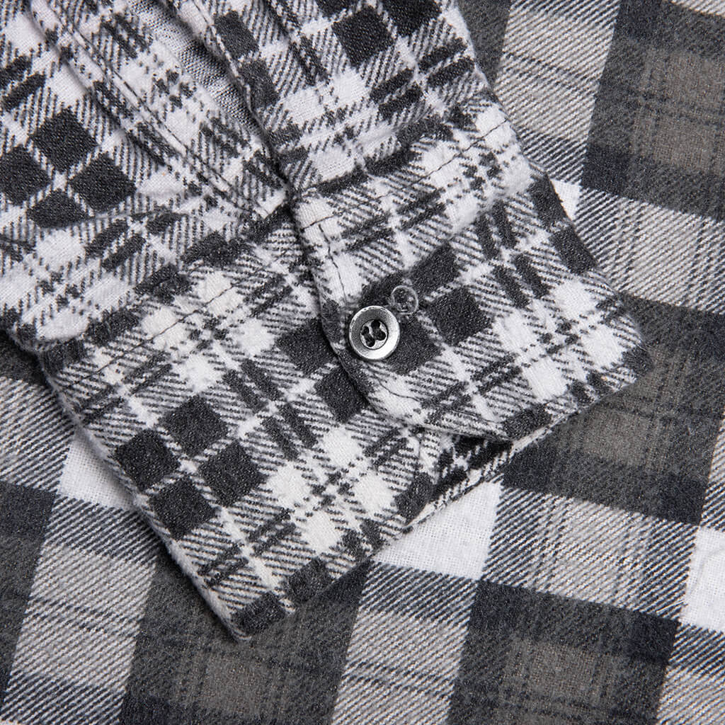 Flannel Shirt 7 Cuts Wide Reflection Shirt - Assorted - Image 6
