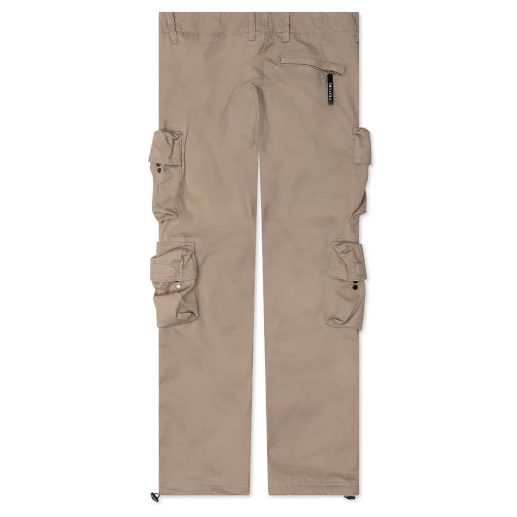 Keane Cargo Pants - Sand - Image 2