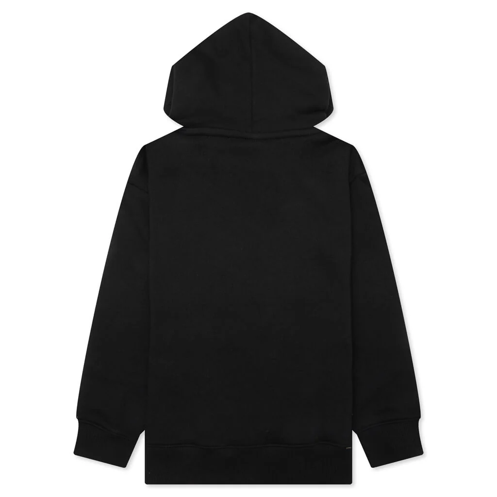 Kid's Dog Maze Hoodie - Black - Image 2