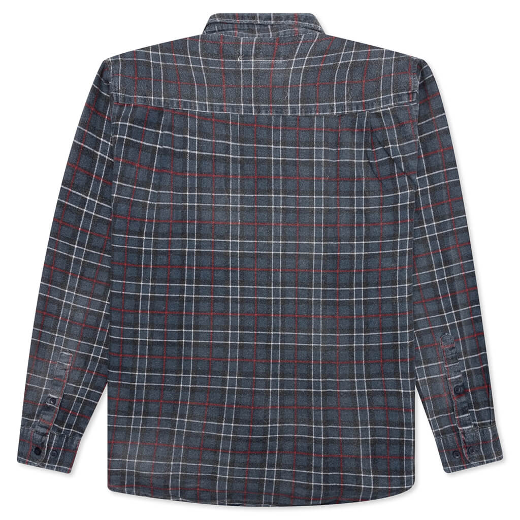 Flannel Shirt Ribbon Reflection Shirt - Assorted - Image 2