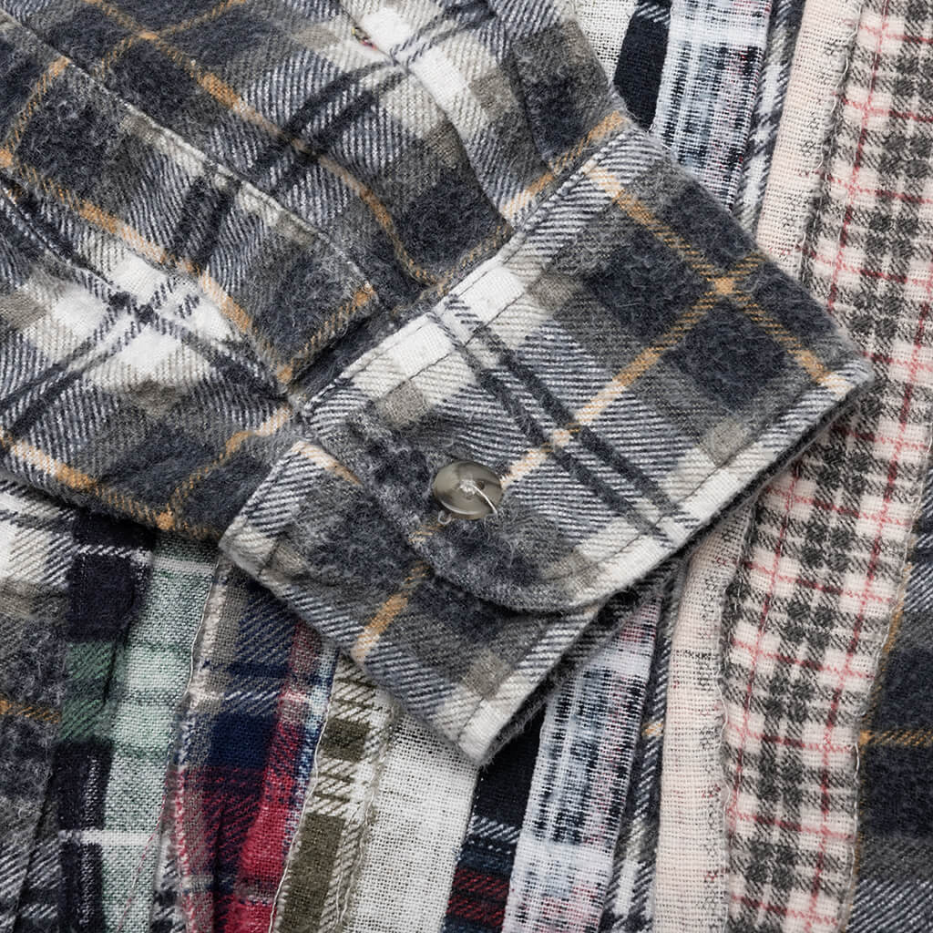 Flannel Shirt Ribbon Shirt - Assorted ADD L - Image 5