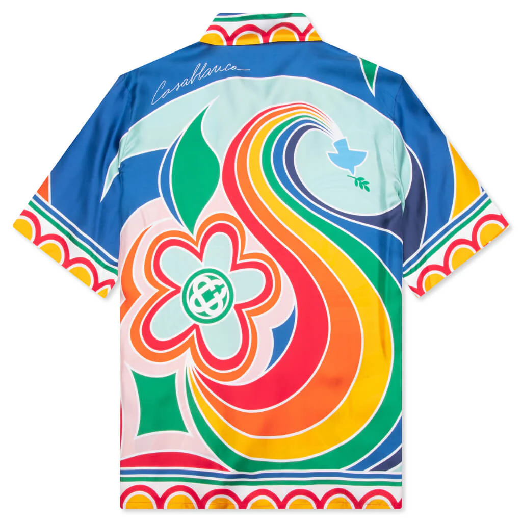 Le Pouvoir Des Fleures Silk Twill Shirt - Multi - Image 2