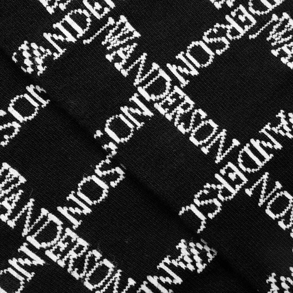 Logo Grid Sock Bundle - White/Black/Pink - Image 4