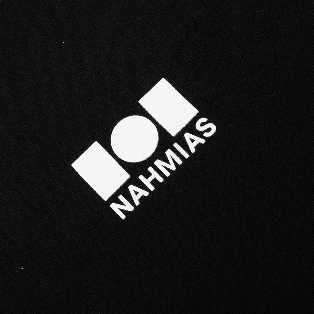 Logo Zip Up Hoodie - Black - Image 3