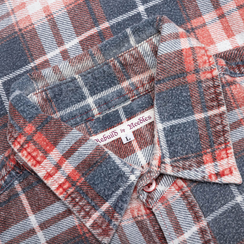 Flannel Shirt 7 Cuts Reflection Shirt - Assorted - Image 3