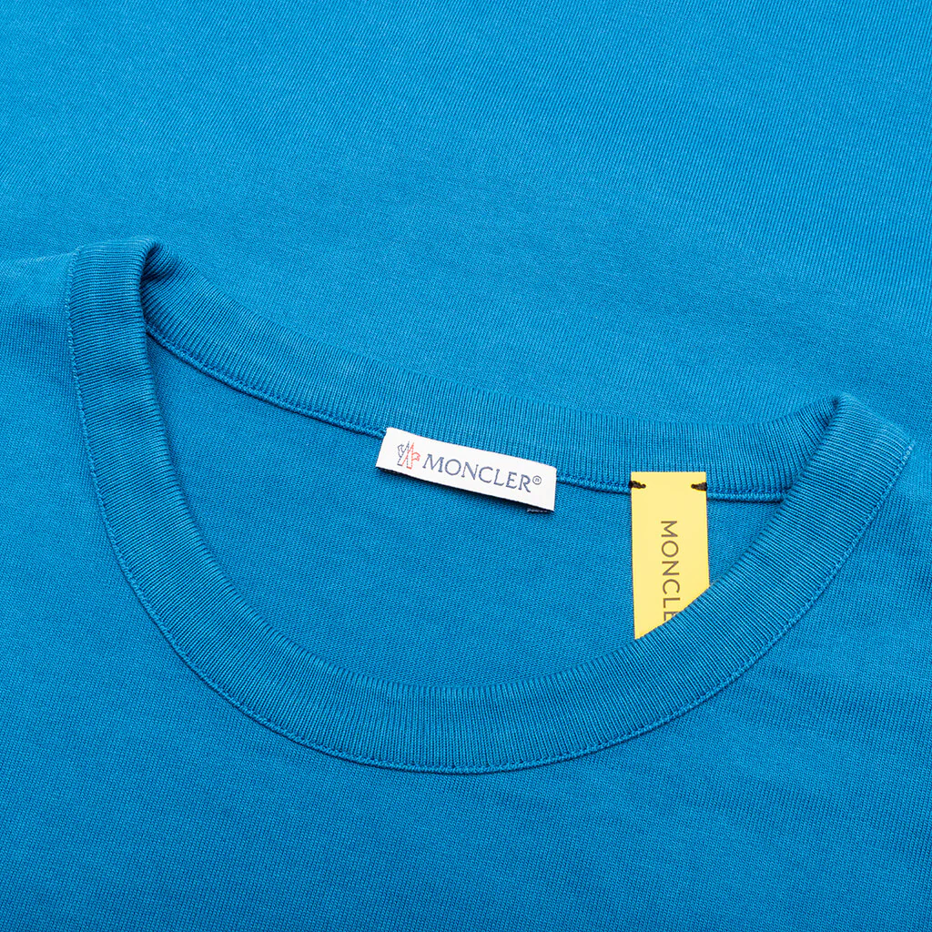 Moncler Genius x Salehe Bembury Logo T-Shirt - Navy - Image 4