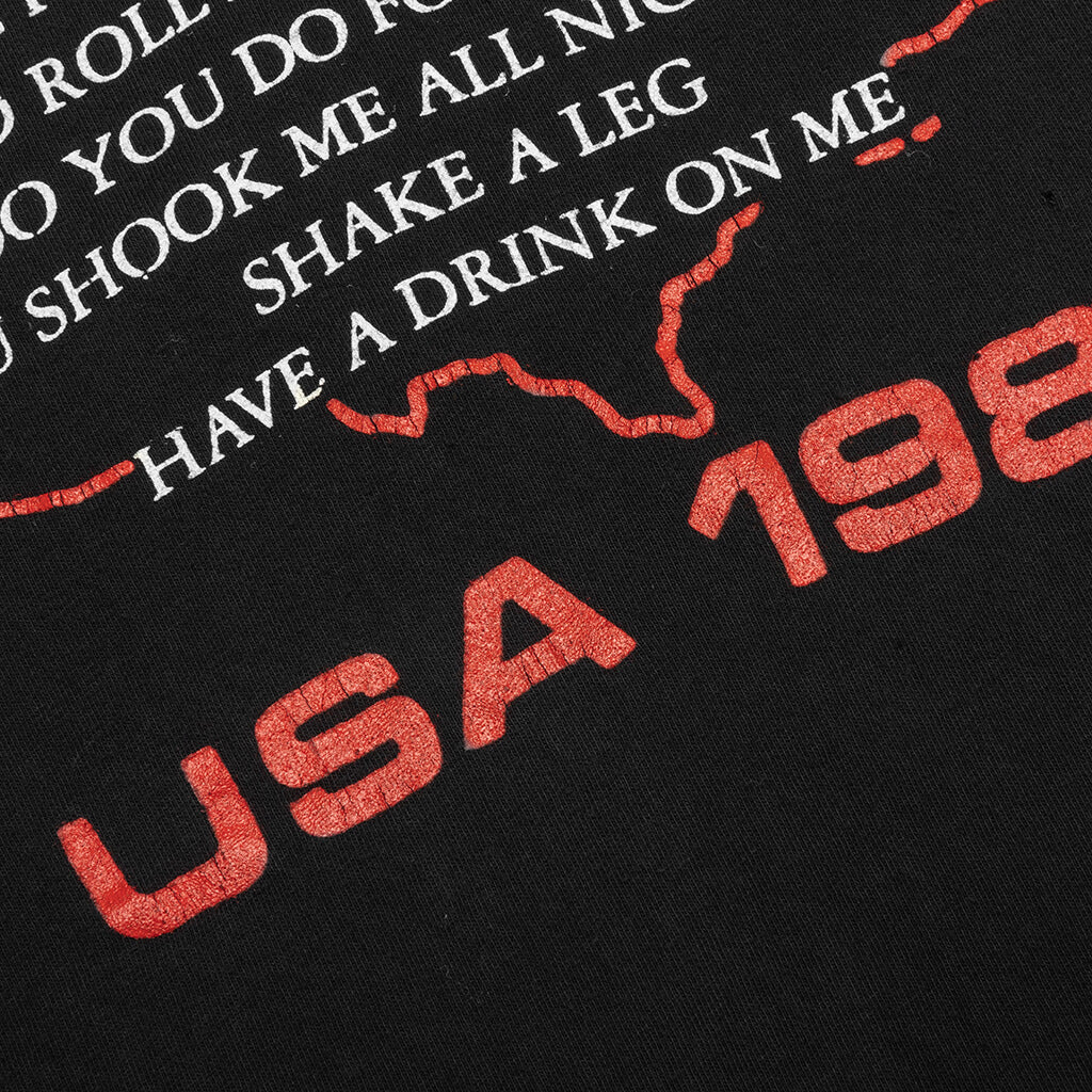 AC/DC 1980 Crew Tee - Coal Pigment - Image 5