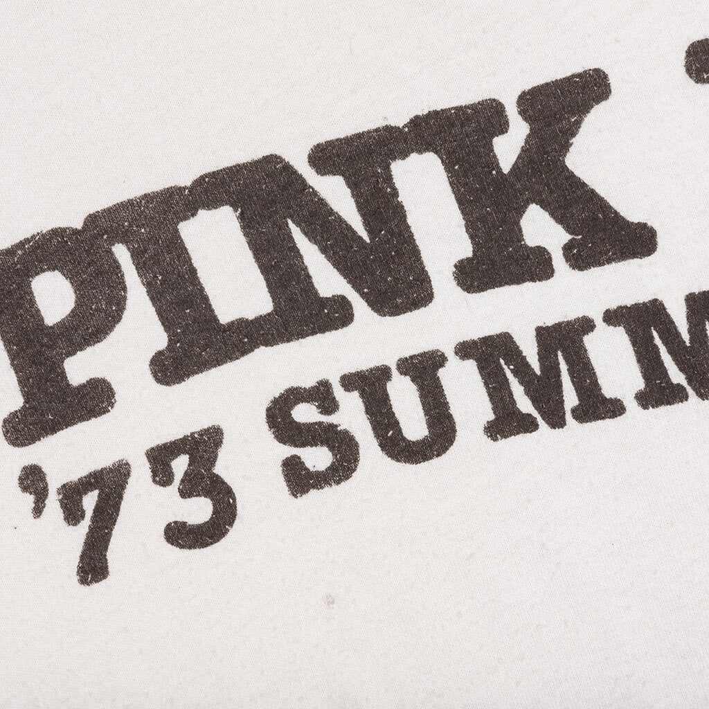 Pink Floyd Airbrush '73 Summer Tour Tee - Vintage White - Image 3