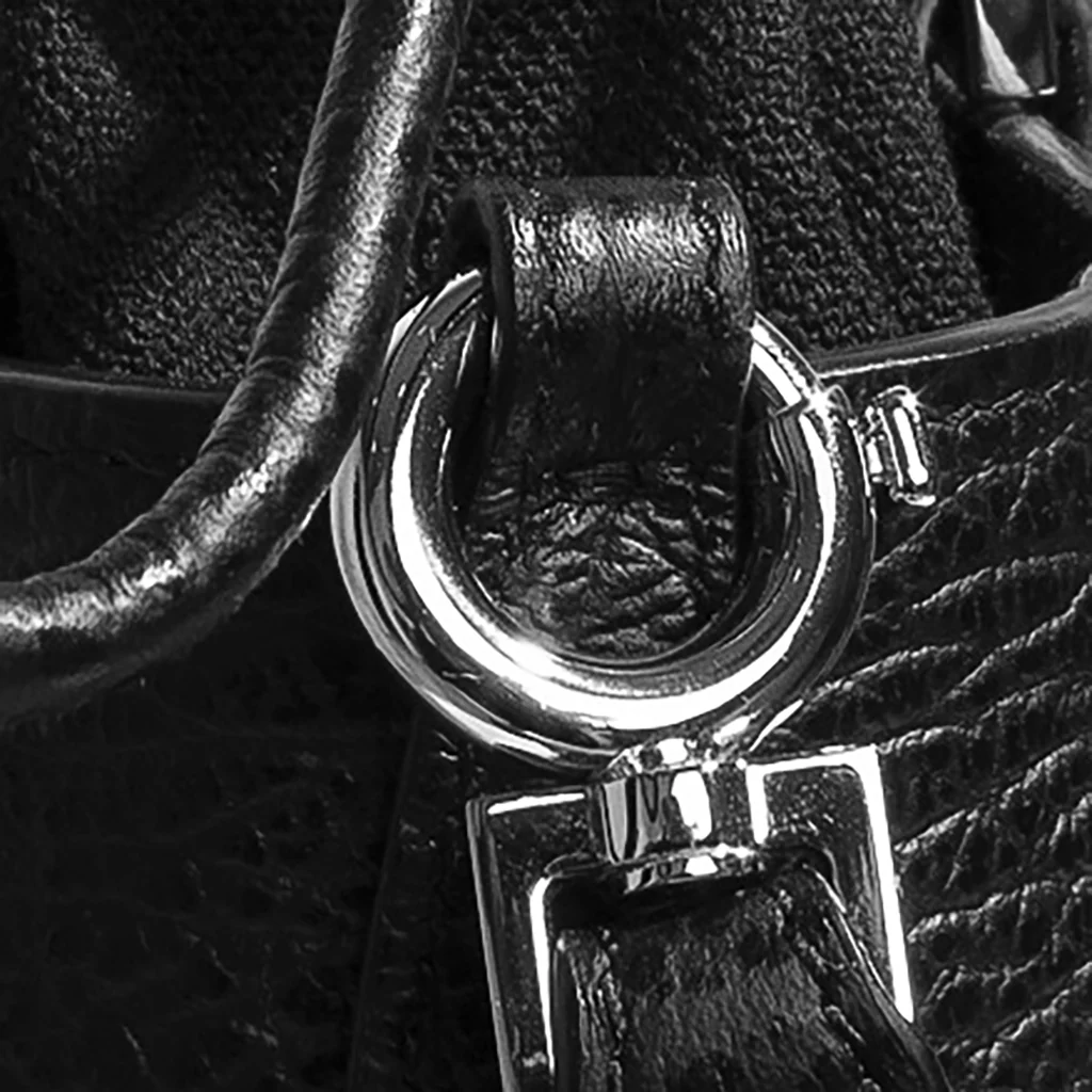 5AC Vertical Top Handle Bag - Black - Image 4