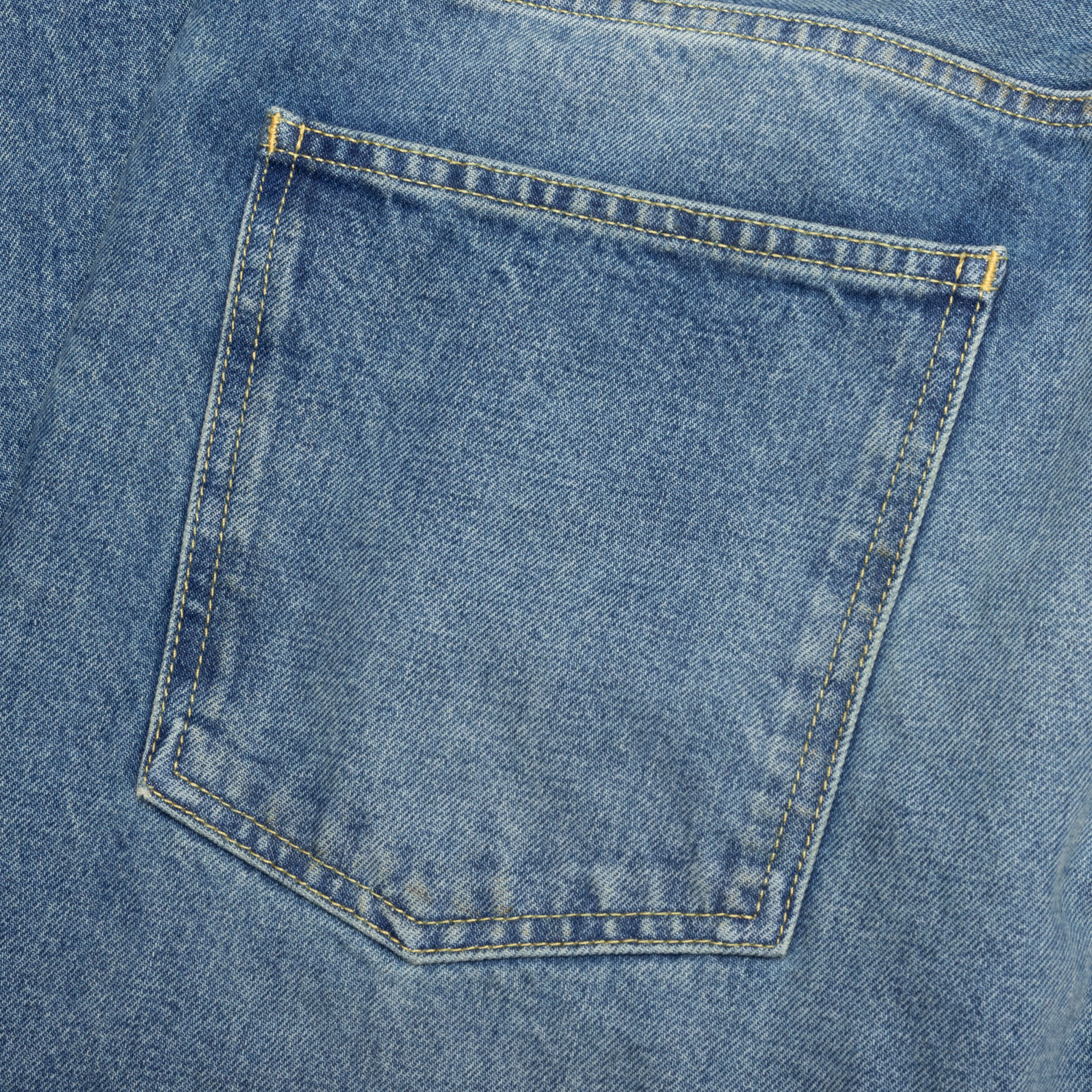 Pants 5 Pockets - Medium Blue - Image 5