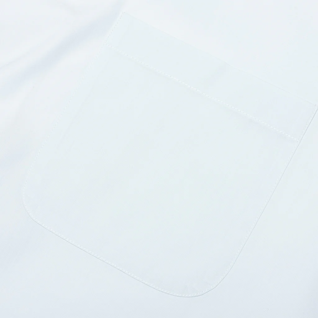Short Sleeve Pocket Shirt - White/Cream/Light Blue - Image 5