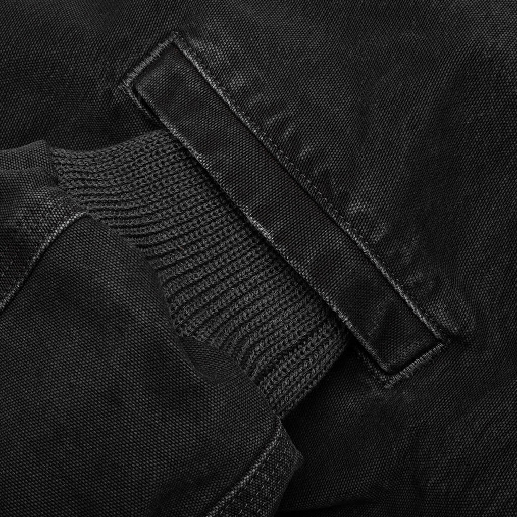 Yoke Caban Jacket - Washed Black - Image 4