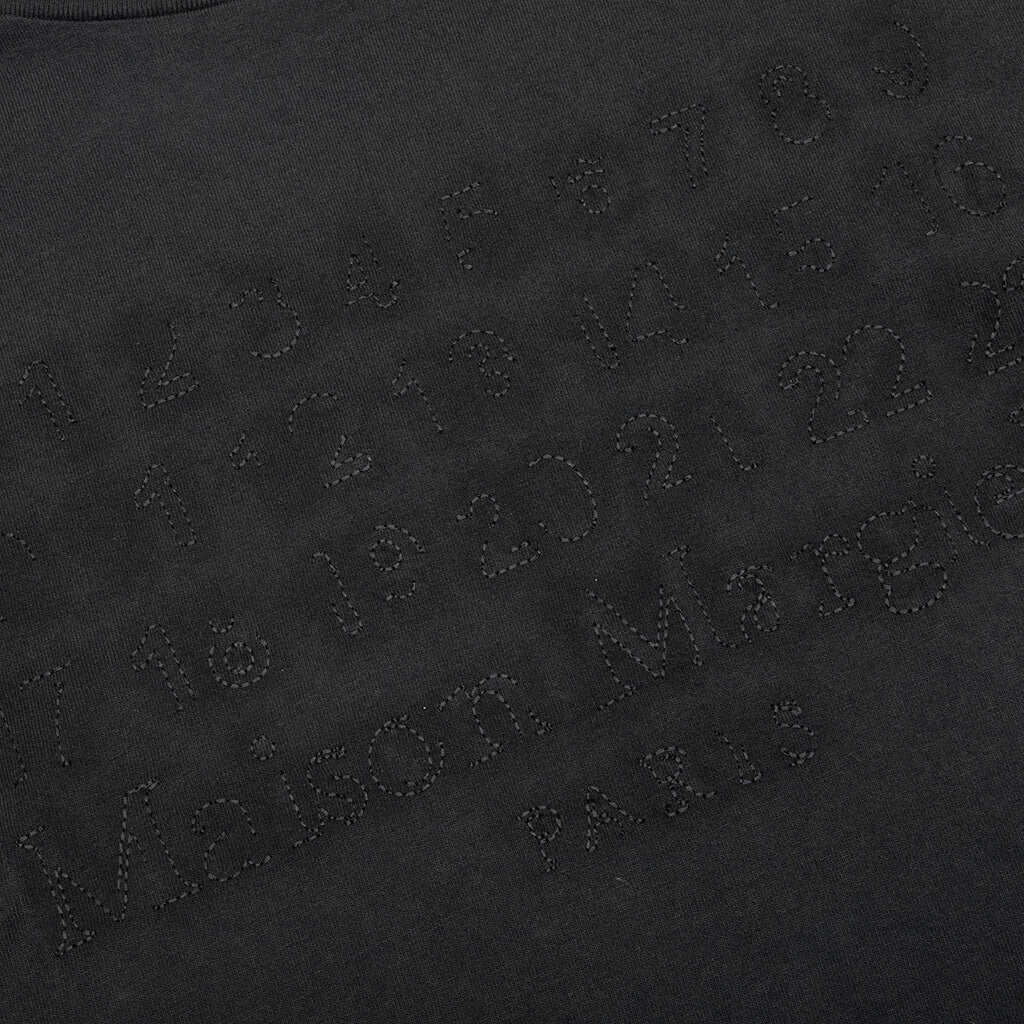Glitch Logo T-Shirt - Washed Black - Image 3